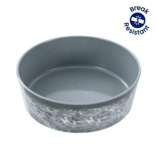 1.5L Tuff Stuff Grey Pet Bowl – 20.5Cm X 6.5Cm  |   Pet Bowls Pet Bowls Grey