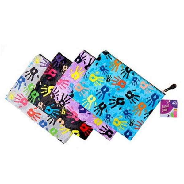 1 Zip Pvc Pencil Case – 24.5Cm X 19.5Cm  |   Stationery Arts & Craft Stationery