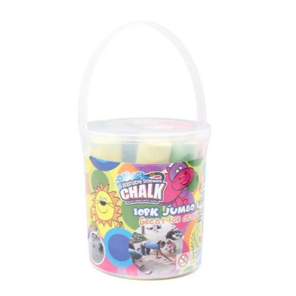 10 Pack Jumbo Chalk In Plastic Tub  |   Diy Craft Arts & Craft Diy Craft