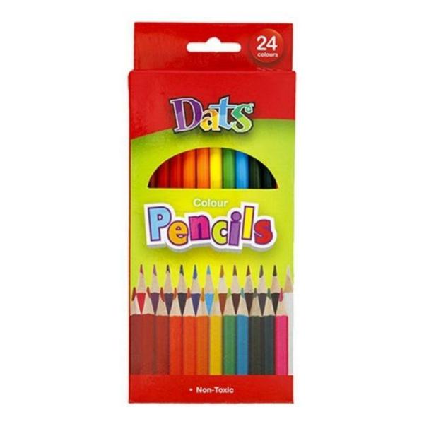 24 Pack Colour Pencils  |   Stationery Arts & Craft Stationery