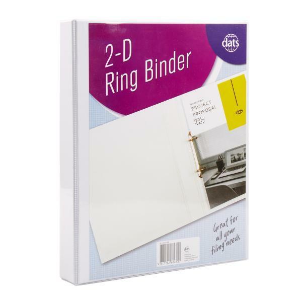 2D A4 White Ring Binder Insert  |   Exercise Books & Folders Arts & Craft Exercise Books & Folders