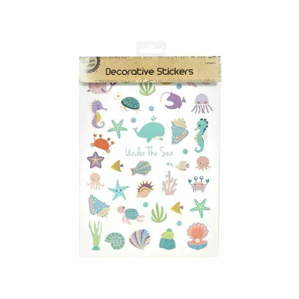 4 Sheets Decorative Stickers  |   Stickers & Decorations Arts & Craft Stickers & Decorations