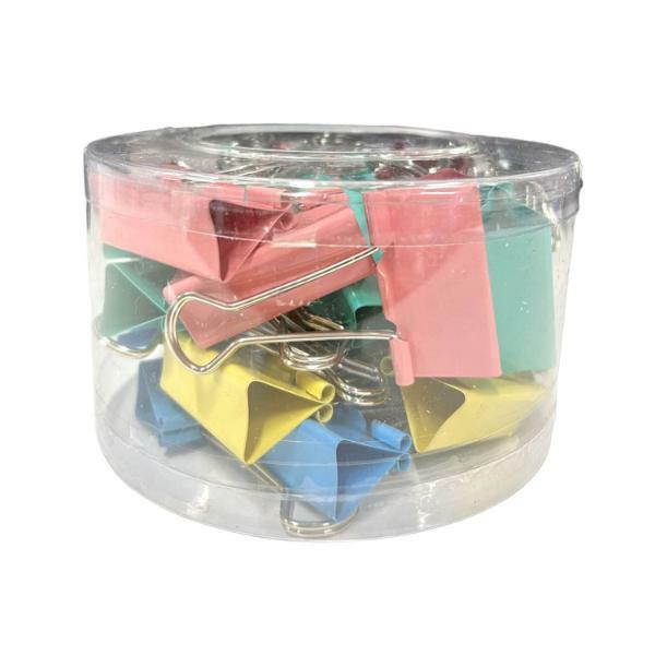 40 Pack Fold Back Clip  |   Stationery Arts & Craft Stationery