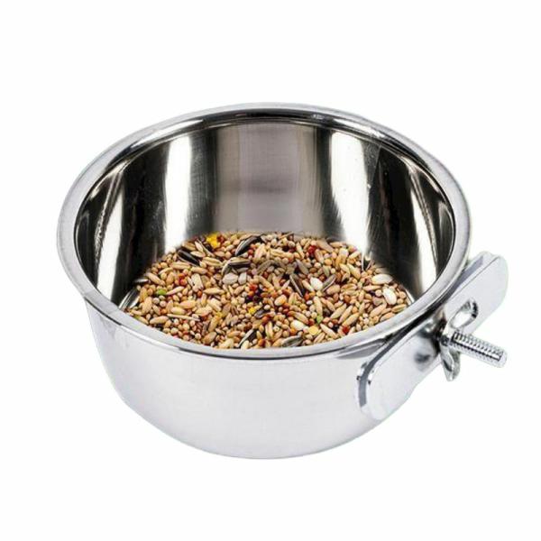 580Ml Stainless Steel Bird Feeder – 12.5Cm  |   Pet Bowls Pet Bowls Pet Bowls