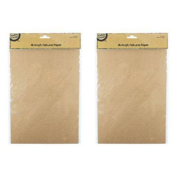 6 Pack Natural Kraft Papers – A4  |   Diy Craft Arts & Craft Diy Craft