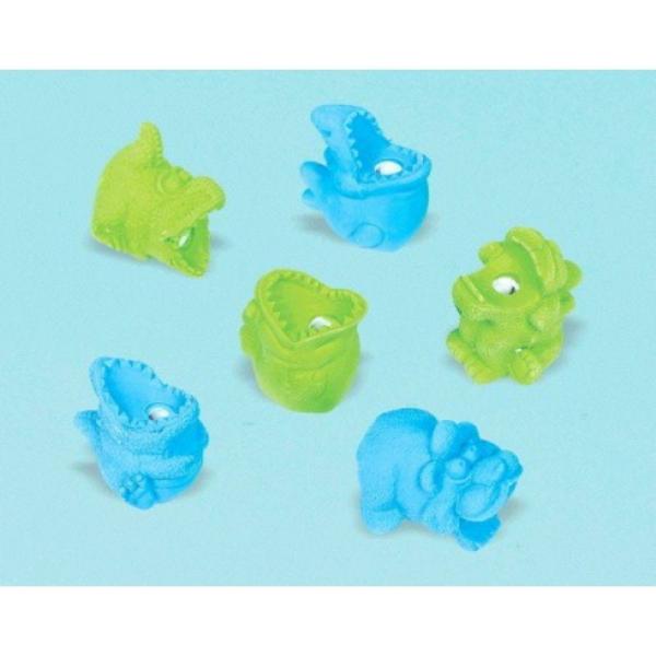 6 Pack Value Pack Favors – Monster Erasers & Sharpeners  |   Stationery Arts & Craft Stationery