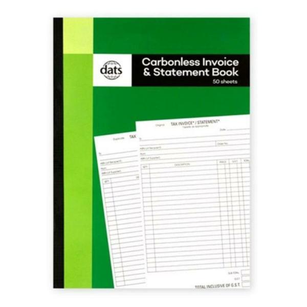 A4 Carbonless Invoice & Statement Book – 50 Sheets  |   Exercise Books & Folders Arts & Craft Exercise Books & Folders