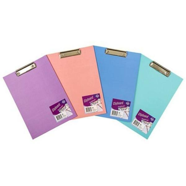 A4 Laminated Paper Cover Clipboard  |   Exercise Books & Folders Arts & Craft Exercise Books & Folders