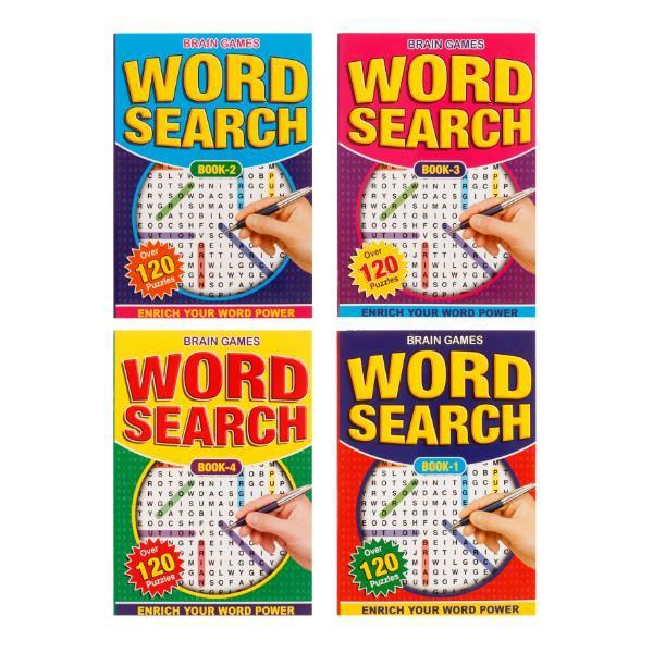 A5 Book Word Search – 144 Pages  |   Activity Books Activity Books Activity Books