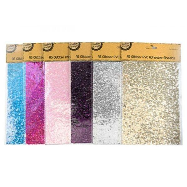 A5 Glitter Pvc Adhesive Sheet  |   Diy Craft Arts & Craft Diy Craft