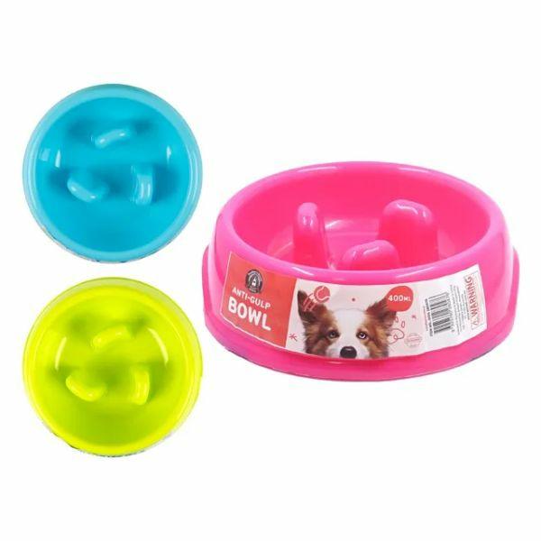 Anti Gulp Dog Bowl  |   Pet Bowls Pet Supplies Pet Bowls