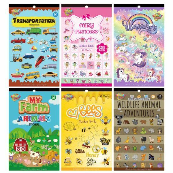 Assorted Sticker Books  |   Stickers & Decorations Arts & Craft Stickers & Decorations