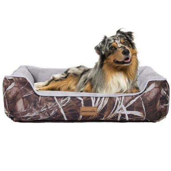 Autumn Foliage Camouflage Walled Bed – 80Cm X 60Cm X 20Cm  |   Pet Beds Pet Beds Pet Beds