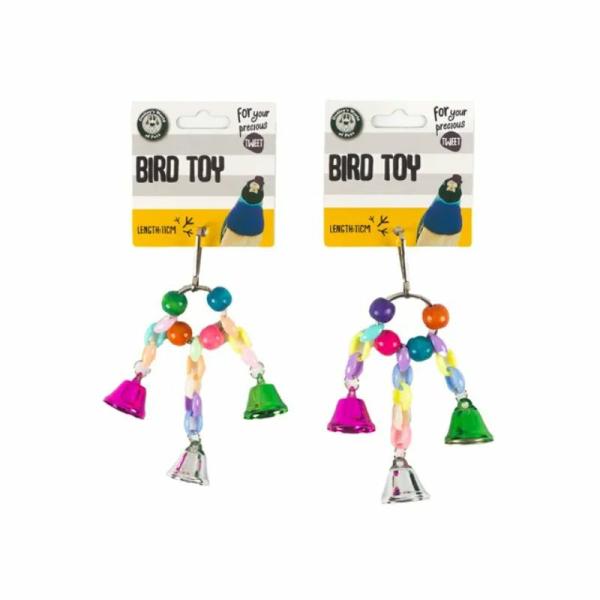 Bird Toy With Bells – 14Cm  |   Pet Toys Pet Supplies Pet Toys