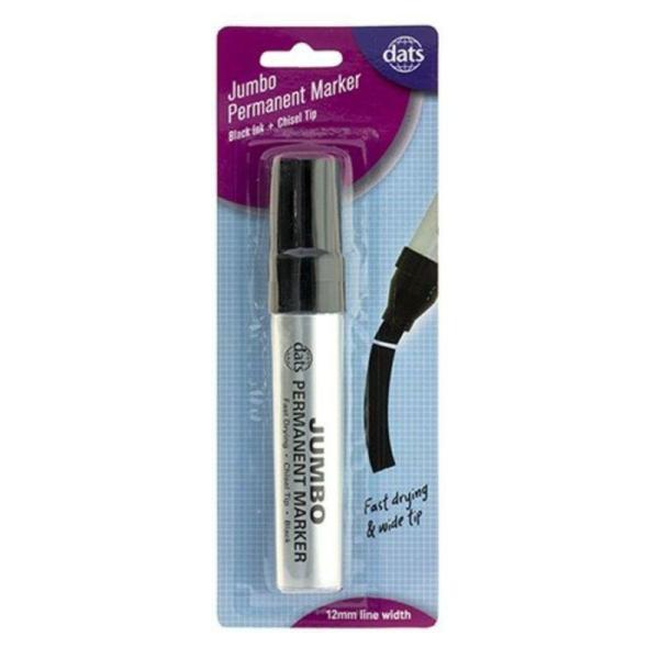 Black Jumbo Permanent Marker  |   Stationery Arts & Craft Black