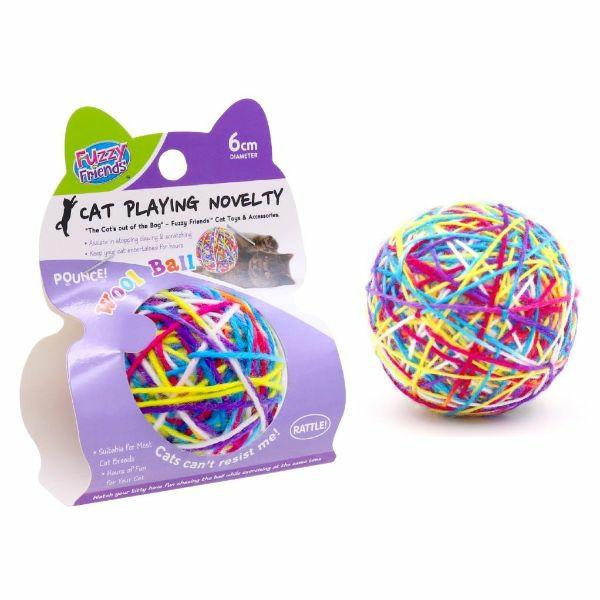 Cat Playing Novelty Wool Ball – 5Cm  |   Pet Toys Pet Supplies Pet Toys