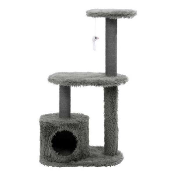 Catsby Charcoal Ormond Condo – 55Cm X 35Cm X 95Cm  |   Cat Towers Cat Towers Black