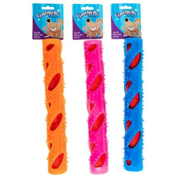 Chompers Crinkle Throw Stick Dog Toy  |   Pet Toys Pet Supplies Pet Toys