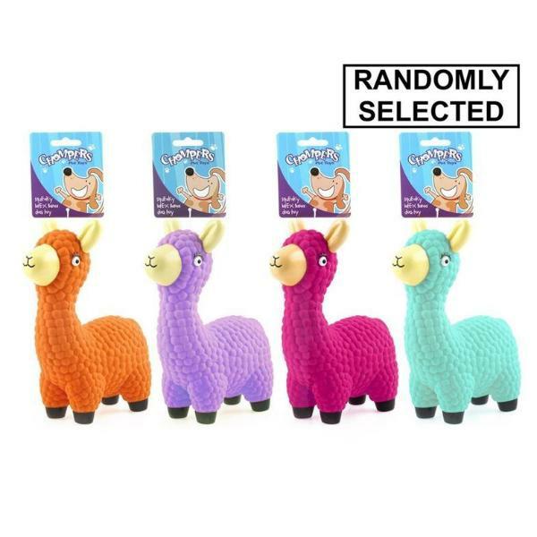 Chompers Squeaky Latex Llama Dog Toy  |   Pet Toys Pet Supplies Pet Toys