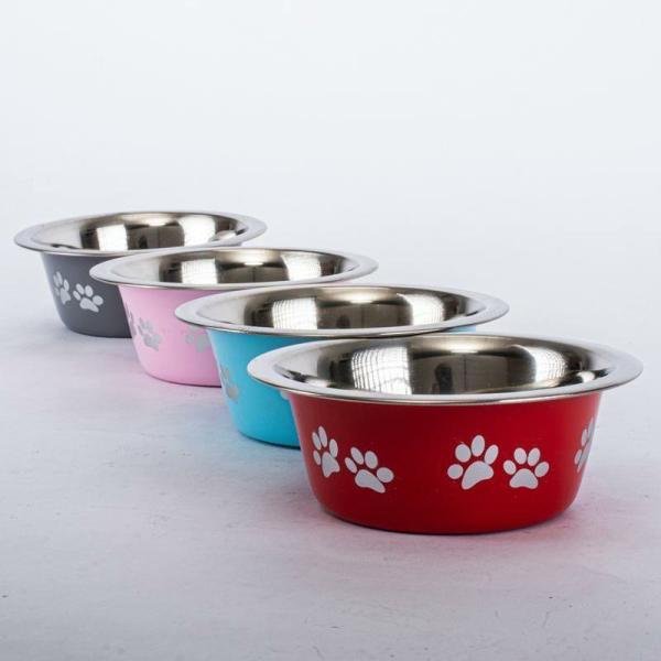 Coloured Stainless Steel Dog Bowl – 13Cm  |   Pet Bowls Pet Bowls Pet Bowls