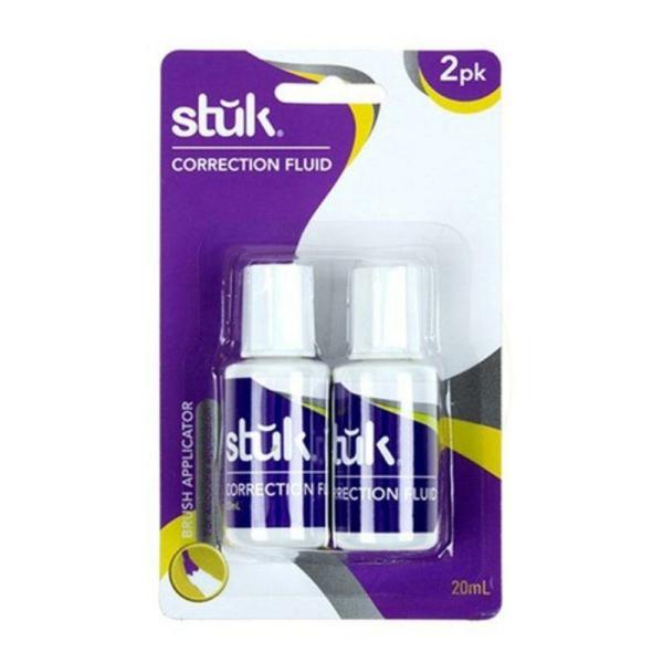 Correction Fluid 20Ml 2Pk  |   Stationery Arts & Craft Stationery