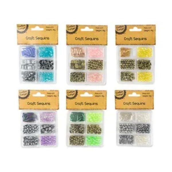 Craft Bead Set – 40G  |   Stickers & Decorations Arts & Craft Stickers & Decorations