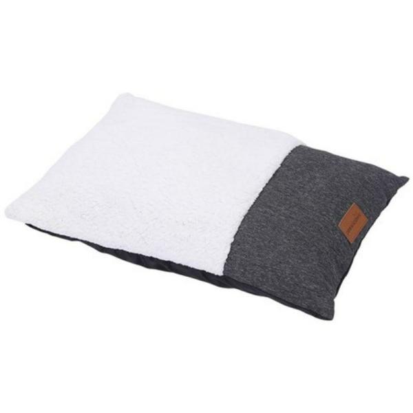 Cream/Charcoal Primo Pillow Pet Bed – 90Cm X 60Cm  |   Pet Beds Pet Beds Pet Beds