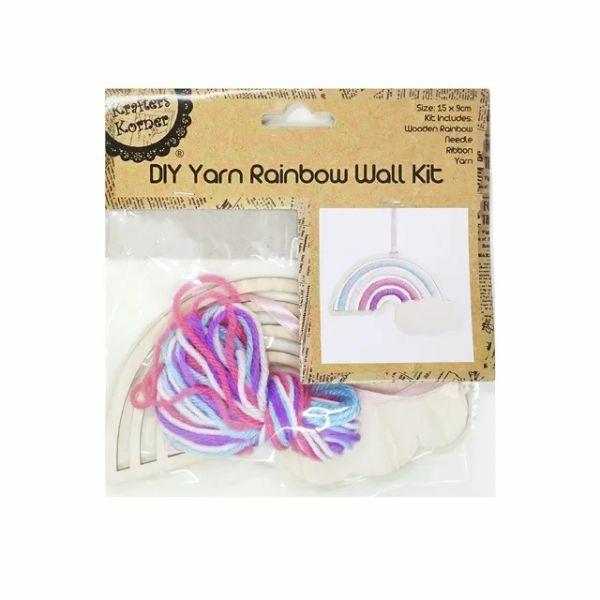 Diy Yarn Rainbow Wall Kit – 15Cm X 9Cm  |   Stickers & Decorations Arts & Craft Stickers & Decorations