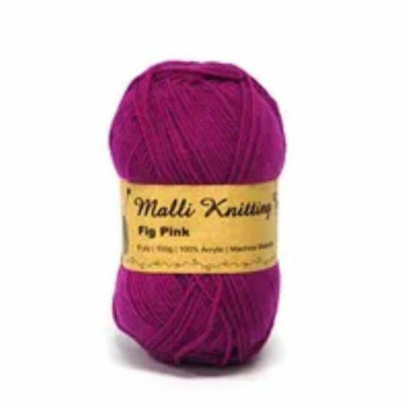 Fig Pink Multi-Colour Yarn – 100G  |   Wool & Yarn Arts & Craft Pink