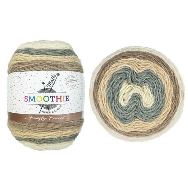 Frosty Fruit Smoothie Yarn – 150G  |   Wool & Yarn Arts & Craft Wool & Yarn