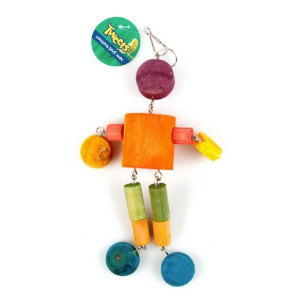 Hanging Pine Man Bird Toy  |   Pet Toys Pet Supplies Pet Toys