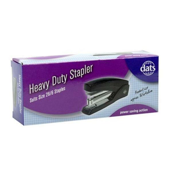 Heavy Duty Stapler – 26/6 Size  |   Stationery Arts & Craft Black