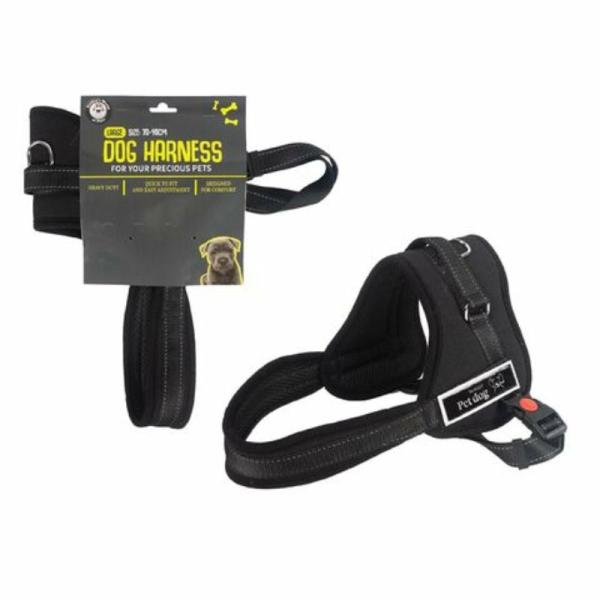 Large Heavy Duty Dog Harness – 70-90Cm  |   Pet Collars & Harnesses Pet Collars & Harnesses Pet Collars & Harnesses