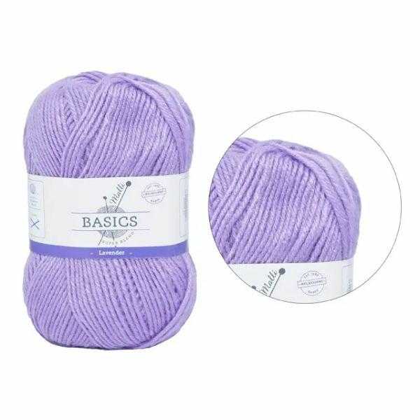 Lavender Basic Super Blend Yarn – 100G  |   Wool & Yarn Arts & Craft Wool & Yarn