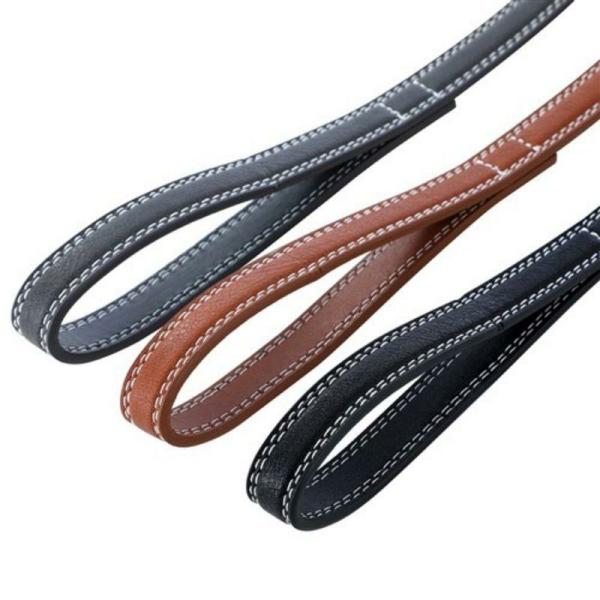 Leather Look Padded Dog Lead With Stitch Detail Large – 120Cm X 2Cm  |   Pet Collars & Harnesses Pet Collars & Harnesses Assorted