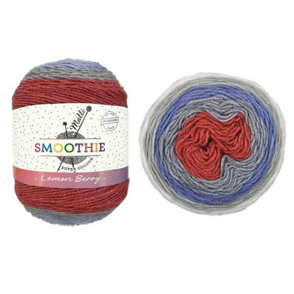 Lemon Berry Smoothie Yarn – 150G  |   Wool & Yarn Arts & Craft Wool & Yarn