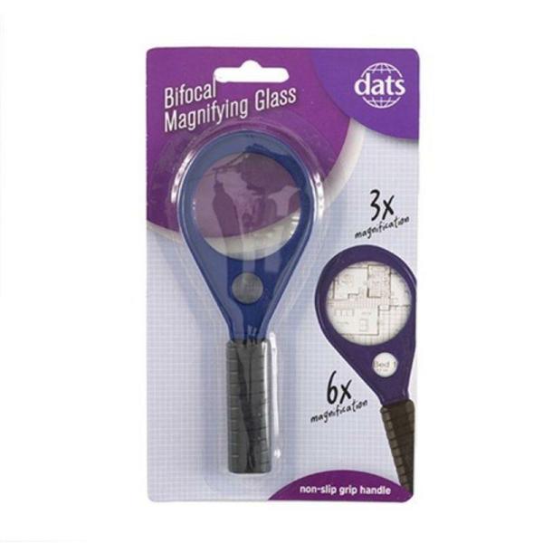 Magnifying Glass Bifocal 3X 6X Magnification  |   Stationery Arts & Craft Stationery