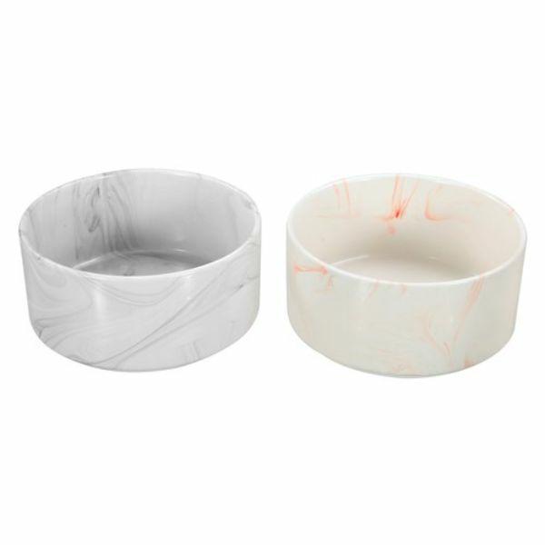 Marble Ceramic Pet Bowl – 1.8L | 19Cm  |   Pet Bowls Pet Bowls Pet Bowls