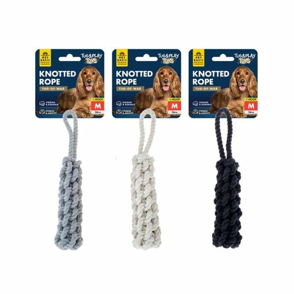 Medium Cotton Stick & Loop Rope Toy – 36Cm X 6Cm  |   Pet Toys Pet Supplies Pet Toys