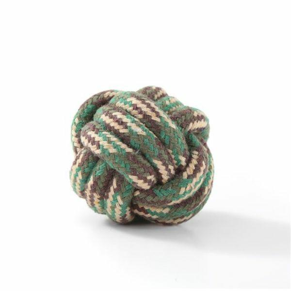 Military Knotted Rope Ball Toy – 6Cm  |   Pet Toys Pet Supplies Pet Toys