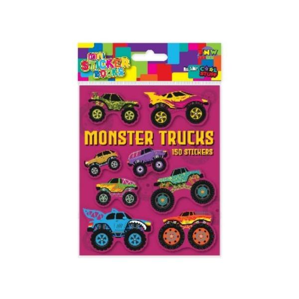 Mini Sticker Books – Monster Trucks  |   Educational Books Arts & Craft Educational Books