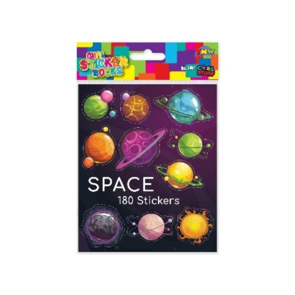 Mini Sticker Books – Space  |   Educational Books Arts & Craft Educational Books