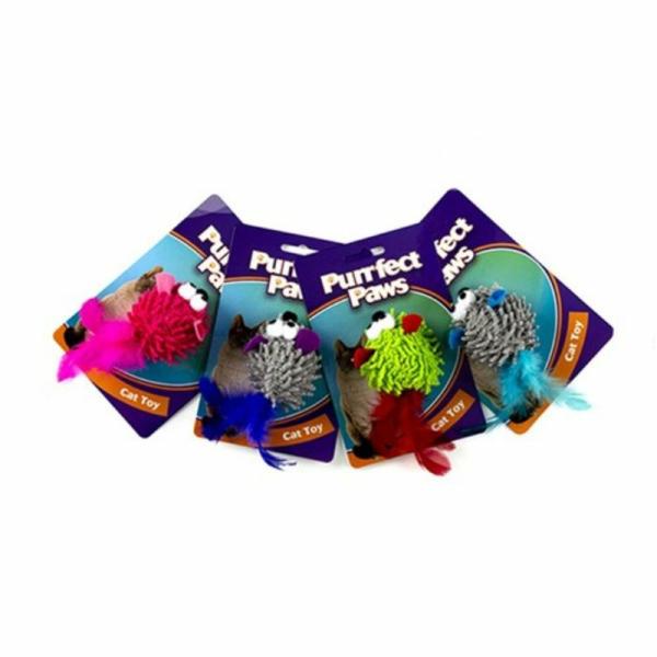 Mouse With Feather Tail Cat Toy  |   Pet Toys Pet Supplies Pet Toys