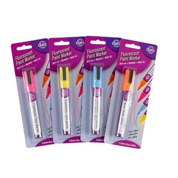 Multi-Use Fluro Paint Marker  |   Stationery Arts & Craft Assorted