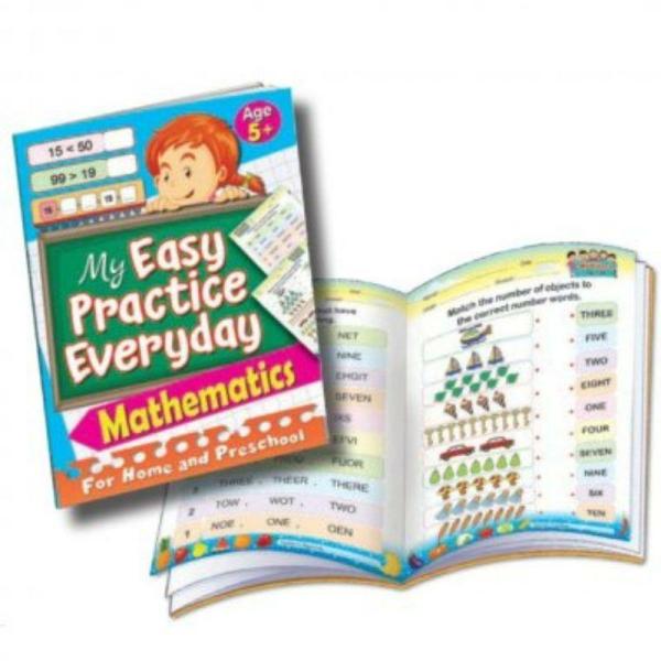 My Easy Practice Everyday Mathematics Age 5+ – 48 Pages  |   Educational Books Arts & Craft Educational Books