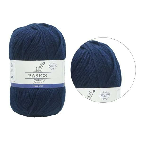 Navy Super Blend Basic Yarn – 100G  |   Wool & Yarn Arts & Craft Wool & Yarn