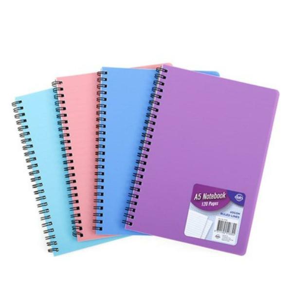 Notebook Basic Pp Col A5 120Pg  |   Exercise Books & Folders Arts & Craft Exercise Books & Folders