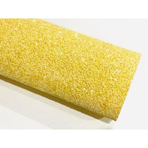 Pearl Yellow Glitter Sheet – 50Cm X 70Cm  |   Cardstock & Scrapbooking Sheets Cardstock & Scrapbooking Sheets