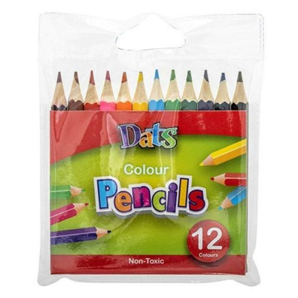 Pencil Colour Half Length 12Pk In Pvc Wallet  |   Stationery Arts & Craft Stationery