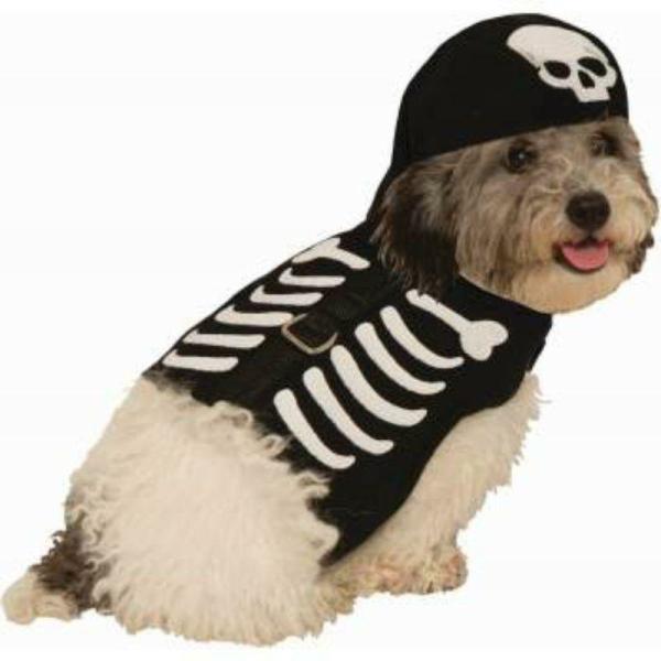 Pet Black Skeleton Harness Costume – S  |   Pet Collars & Harnesses Pet Collars & Harnesses Black